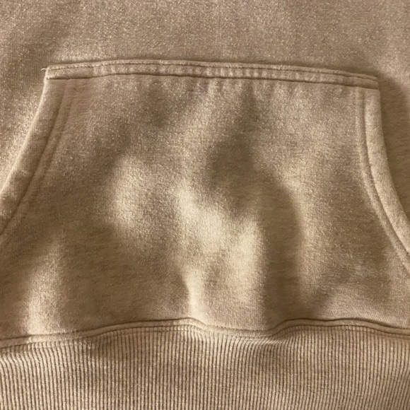 Aritzia Hoodie TNA Cozy Fleece Cream Hoodie - Picture 3 of 5